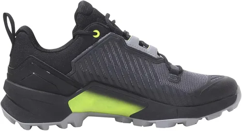 Vista 5 de adidas Zapatos de senderismo Terrex Swift R3 para hombre, Core Black-grey One-solar Yellow