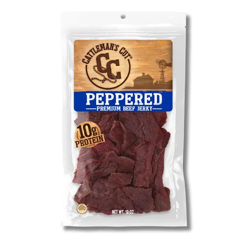 Vista 11 de Cattleman's Cut Carne Seca de Res Original, 10 Onzas