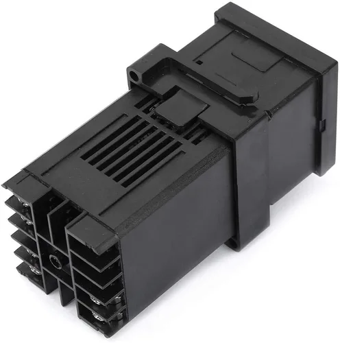 Vista 8 de AC 110-240V Digital PID Controlador de Temperatura Kits con Relé de Estado Sólido 25A + 3.3 ft M6 K Tipo Termopar
