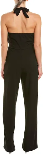 Vista 2 de bebe Mono con cuello halter y volantes para mujer