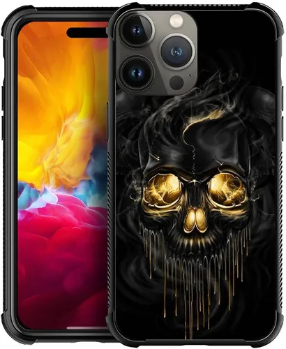 Vista 22 de DAIZAG Funda compatible con iPhone 15, protección completa, a prueba de golpes, antiarañazos, funda de poliuretano termoplástico para hombre