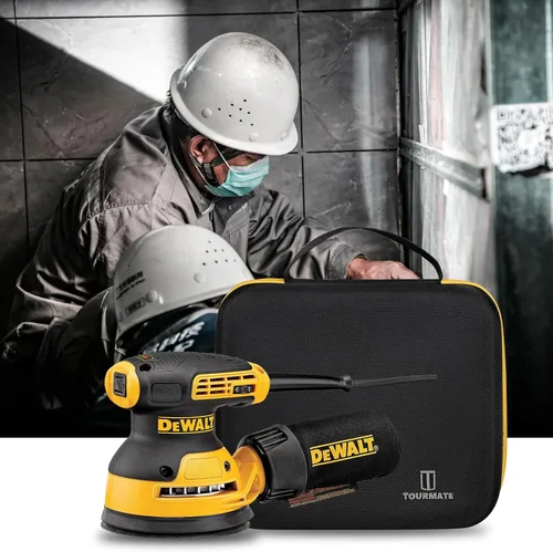 Vista 6 de Tourmate Estuche rígido de viaje compatible con DEWALT Random Orbit Sander (DWE6423) / DEWALT Palm Sander (DWE6411K), solo funda