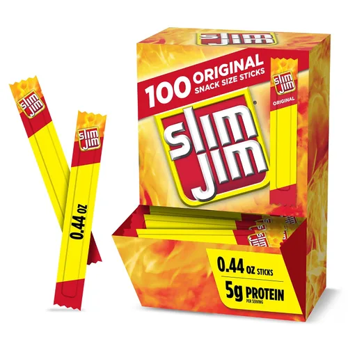 Vista 10 de Slim Jim Original Beef Snack Stick 'N Jalapeño Cheese, 1.5 oz