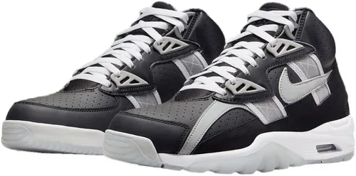 Vista 3 de Nike Air Trainer Sc High Hombres, NegroGris ahumado claro y gris frío