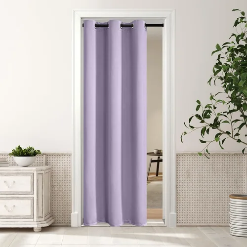Vista 174 de MYSKY HOME Cortinas Aqua para Armario para Entrada Cortina Opaca para Puerta para Sala de Estar Cortina Oscurecedora de Habitación con Ojales