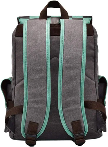 Vista 4 de Demon Slayer Kimetsu no Yaiba Print Mochila Anime Kamado Tanjirou Tomioka Giyuu Mochila Escolar Bolsa de Hombro talla única