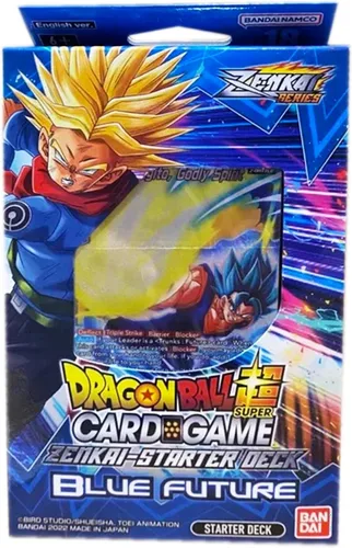 Vista 3 de Dragon Ball Super TCG 18 SD18 - Cubierta de iniciación futura azul