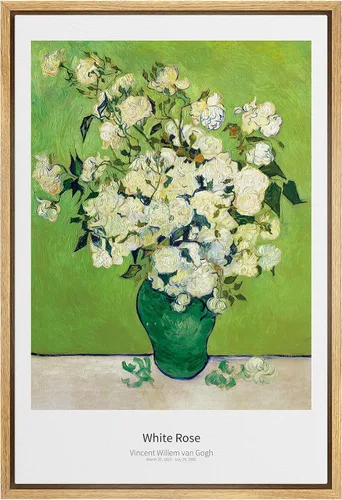 Vista 25 de SIGNWIN Lienzo enmarcado para pared, diseño de Vincent Van Gogh, un par de amantes, naturaleza, ilustraciones de área silvestre, bellas artes