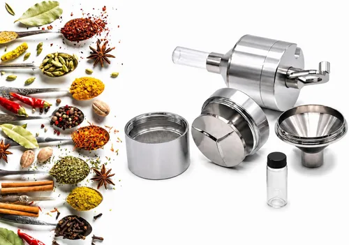 Vista 4 de Juego de molinillo de especias de cocina Molienda superfina Molinillo de mano de precisión para moliendas gruesas a finas consistentes - Kit