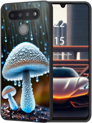 Vista 34 de Funda protectora duradera para LG Stylo 6 para LG Stylo 6 2020 6.8 pulgadas, diseño de hojas de aguacate