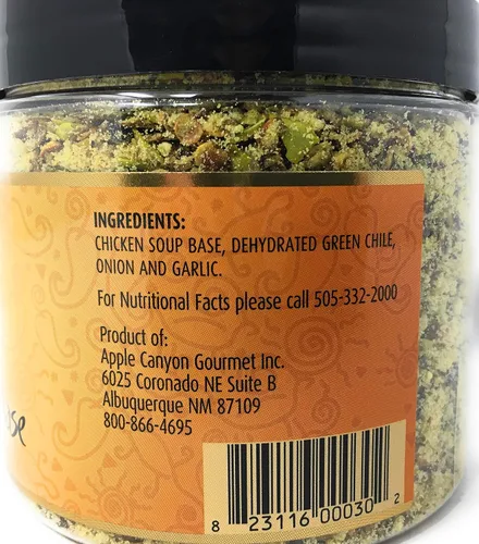 Vista 2 de Santa Fe Seasons Base de sopa de chile verde, 9.6 oz