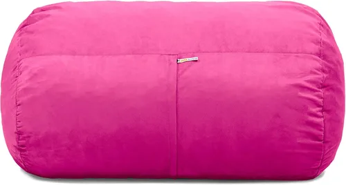 Vista 7 de Jaxx Lounger Jr. Puff Rosa