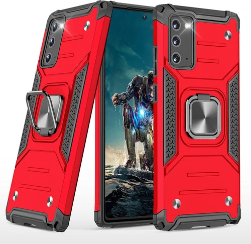 Vista 62 de YmhxcY Funda para Galaxy Note 8, funda para Galaxy Note 8 con protector de pantalla curvado 3D, fundas de grado armadura con soporte giratorio