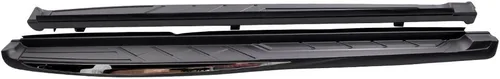 Vista 6 de IKON MOTORSPORTS Estribos compatibles con Nissan Murano 2015-2024, estilo de fábrica, color negro, ABS con escalones laterales Nerf Bars, 2016 2017