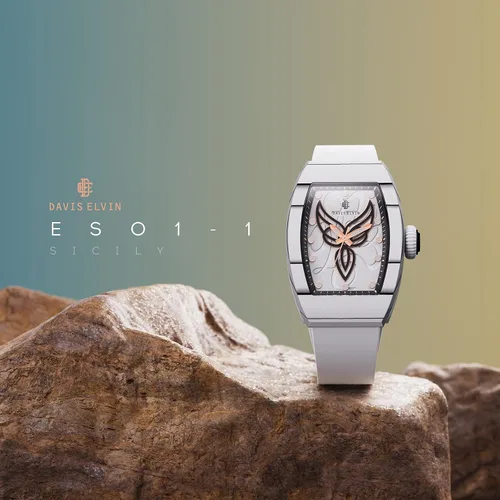 Vista 8 de DAVIS ELVIN - Elegante reloj de mariposa Daviselvinwatch para mujer estilo barril de vino con movimiento de cuarzo impermeable para mujer combina