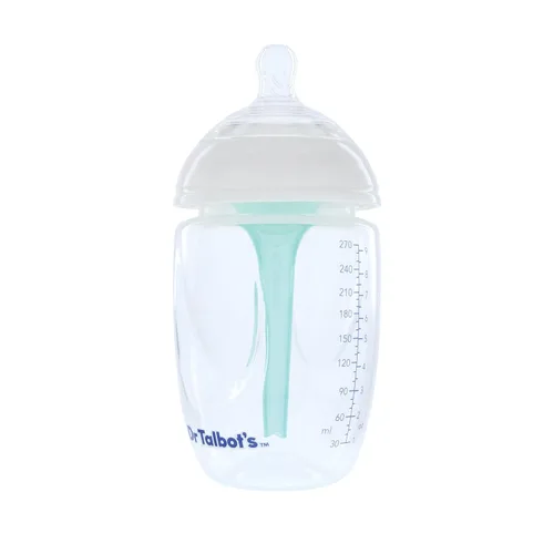 Vista 7 de Dr. Talbot's Biberones anticólicos de 9 onzas, biberones para bebés recién nacidos de 0 meses en adelante, biberones autoferilizantes para recién