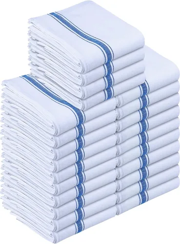 Vista 26 de Utopia Towels Paquete de 12 paños de cocina negros de 15 x 25 pulgadas, 100% algodón hilado en anillo