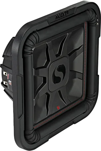 Vista 2 de KICKER 46L7T124 L7T L7-Thin Subwoofer de 12 pulgadas (11.8 in), bobina de voz doble, 4 ohmios, 600 vatios