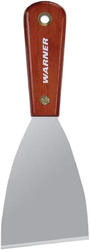 Vista 16 de Warner Manufacturing Warner Tool 627 Cuchillo de masilla Full Flex de 1-1/2", acero al carbono, mango de palisandro, multicolor