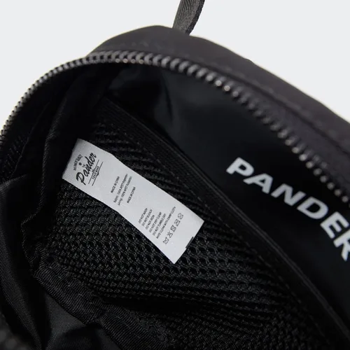 Vista 7 de Bolsa de Cinturón Pander para Mujeres, Riñoneras de Moda, Bolsas Cruzadas, Bolsa de Cinturón con Correa Ajustable, Negro, Talla única, Sólido