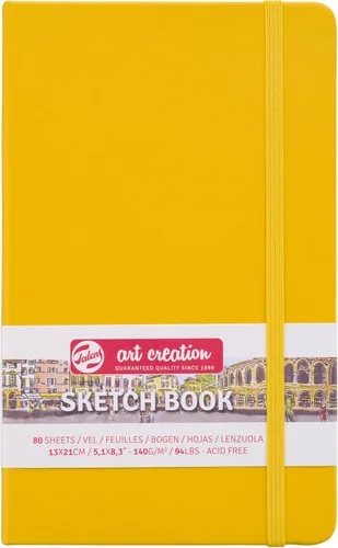 Vista 23 de Talens Art Creation Cuaderno de bocetos 80 hojas, 5.1 in x 8.3 in, negro