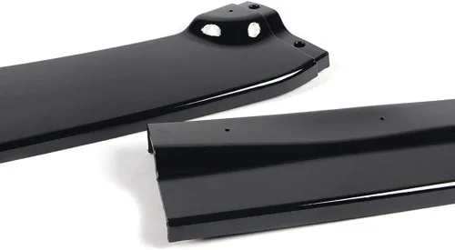 Vista 3 de Borde de parachoques delantero compatible con Chevy Camaro LT LS SS 2016-2018, alerón de parachoques delantero, kit de cuerpo de barbilla de aire