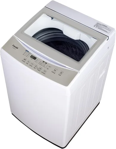 Vista 9 de Panda Lavadora portátil, lavadora compacta de carga superior de 1.38 pies cúbicos, totalmente automática con tambor de acero inoxidable y bomba