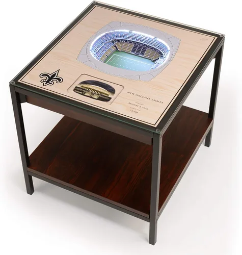 Vista 12 de YouTheFan NFL - Mesa auxiliar iluminada StadiumViews de 25 capas