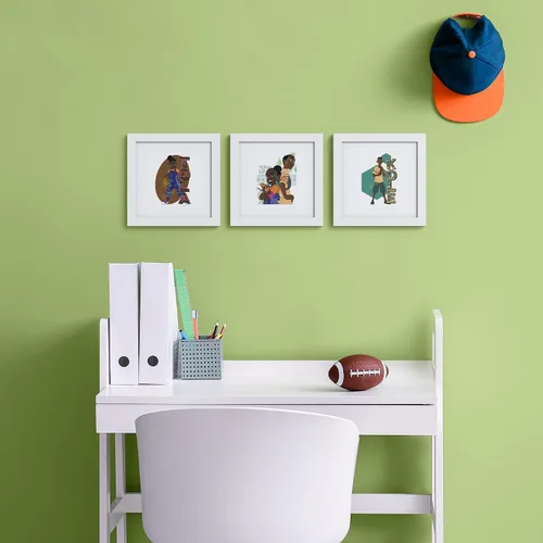 Vista 8 de Trends International Gallery Pops - Póster de pared, 12.00 x 12.00 pulgadas, versión de marco blanco Versión enmarcada en blanco