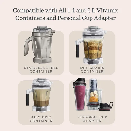Vista 8 de Vitamix Licuadora de la serie Propel 750 con cuatro programas de mezcla, programa auto-limpiante, licuadora de grado profesional para batidos, sopas