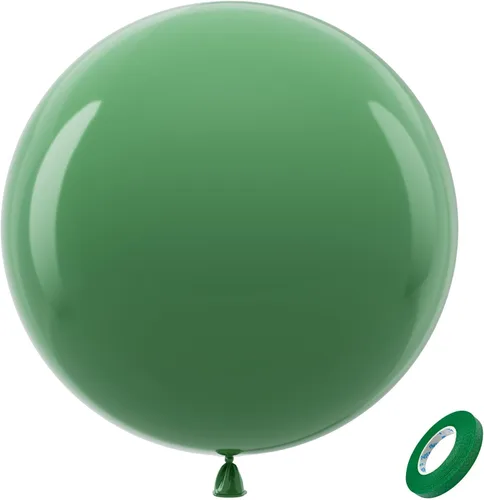 Vista 203 de Bezente Paquete de 150 globos de látex mate color burdeos de 5 pulgadas rojo (07-Red-G42)