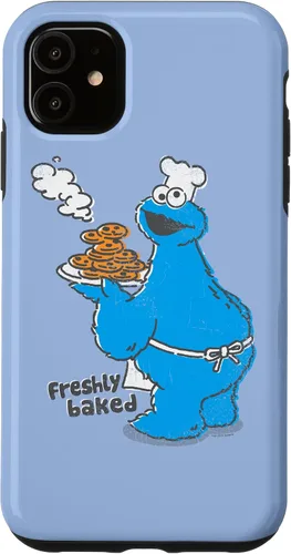 Vista 8 de Funda recién horneada para iPhone 13 Pro Max Sesame Street Cookie Monster