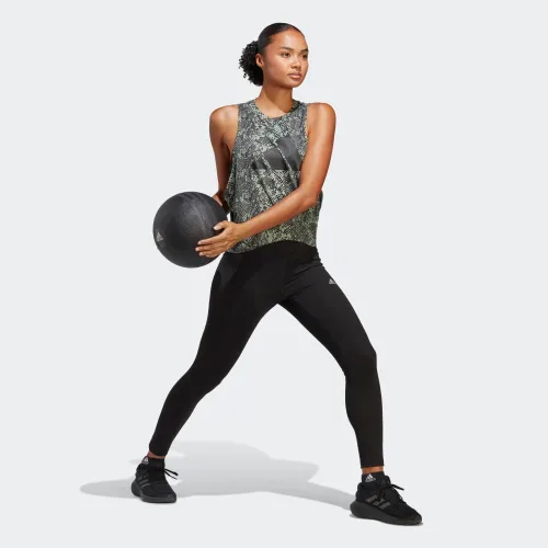 Vista 4 de adidas Camiseta estampada Trainicons para mujer