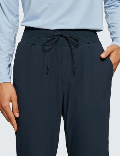 Vista 5 de CRZ YOGA Pantalones deportivos de cintura alta con bolsillos para mujer, de 27.5 pulgadas, ligeros, para entrenamiento, viajes, uso casual, al aire