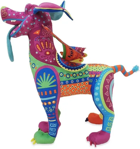 Vista 2 de Disney Pixar Peluche Dante Alebrije – Coco – 16 ½ pulgadas