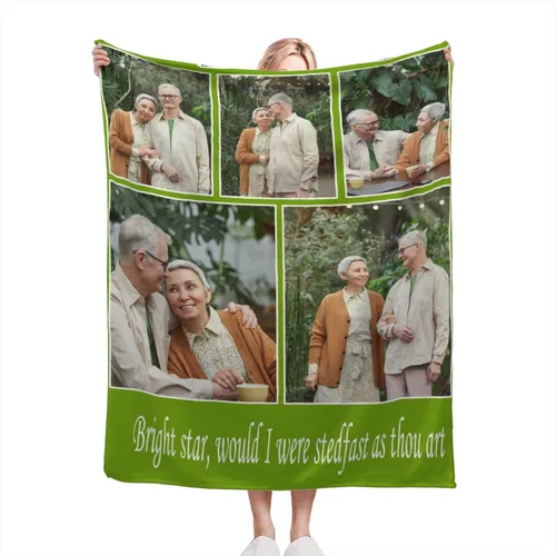 Vista 21 de Manta personalizada con texto fotográfico, manta de imagen personalizada para bebé, madre, padre, adultos, amigos, amantes, regalo personalizado