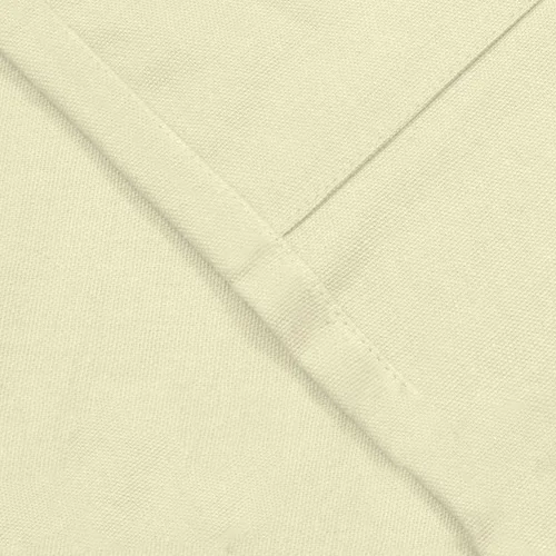 Vista 8 de Linenwalas Juego de 2 paneles de cortinas semitraslúcidas de lino de algodón de 84 pulgadas de largo, elegante bolsillo para barra y bucles