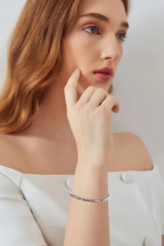 Vista 5 de WOWORAMA Pulseras deslizantes ajustables para mujer, pulsera de amistad para mujer, pulsera bolo de oro, oro blanco, oro rosa