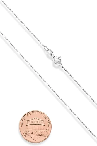 Vista 4 de Miabella Italian 925 Sterling Silver or 18Kt Yellow Gold Over Silver Cross Necklace for Women, Small Cross Pendant on 18 Inch Chain Made in Italy