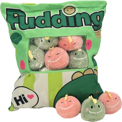 Vista 10 de REFAHB Linda almohada de peluche Almohada de regalo extraíble Juguetes de peluche creativos para niñas (Conejo)