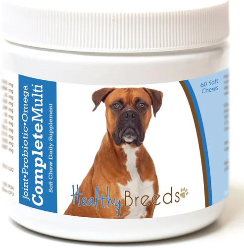 Vista 419 de Healthy Breeds Affenpinscher todo en uno multivitamínico suave masticable 60