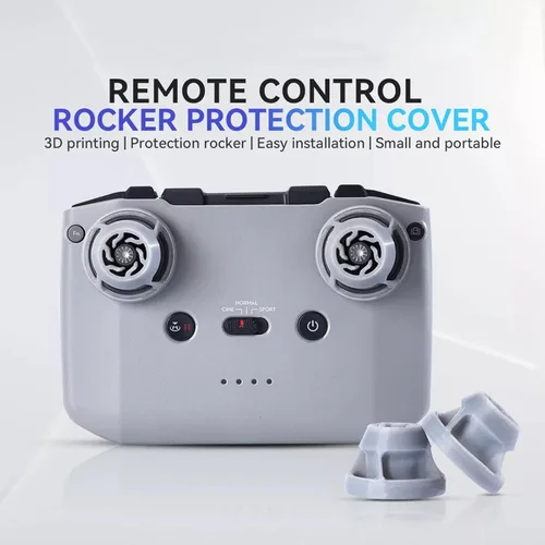 Vista 3 de Fundas para joystick compatibles con DJI Mini 3Pro RC-N1/Mini 2/Air 2S/Mavic 3, protector de palanca de balancín de pulgar para dron, cubierta