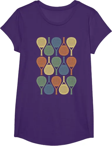 Vista 17 de Vintage Retro Padel Camiseta de Padel Sports Lover