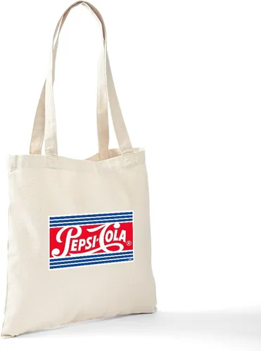 Vista 95 de CafePress Pepsi Tote Bag Bolsa de lona natural, bolsa de compras de tela, Caqui