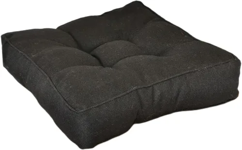 Vista 8 de Cojín cuadrado sólido de 16 pulgadas para silla, estilo tatami, cojín antideslizante y grueso, tapete suave para silla de oficina, cocina, comedor