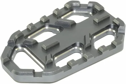 Vista 7 de Pedal extensor de clavija de pie izquierdo y derecho Ampliar extensión resto para Kawasaki Versys 1000 2015 2016 2017 2018 2019 2020 2021 (gris)
