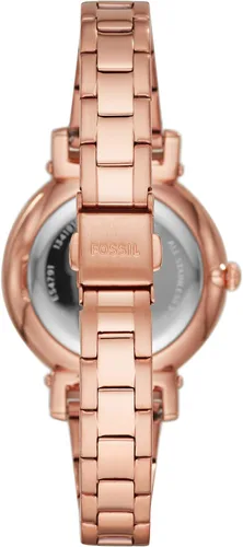 Vista 2 de Fossil Reloj Daisy de cuarzo para mujer de acero inoxidable informal