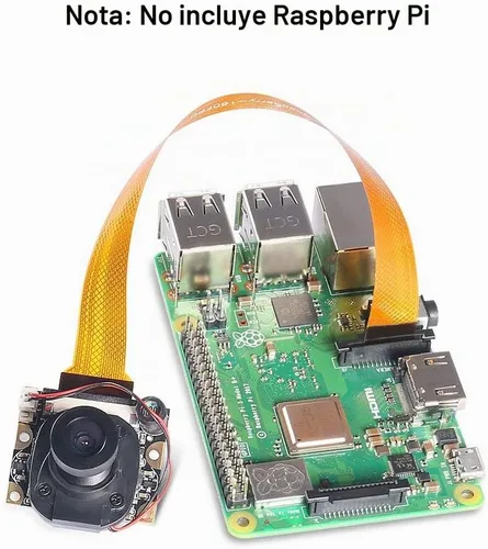 Vista 6 de Para Raspberry Pi 3 Modelo B+ Módulo de cámara Automático IR-Cut Cambio de Visión Día/Nocturna Video Cámara Web Enfoque Ajustable 5MP Sensor OV5647