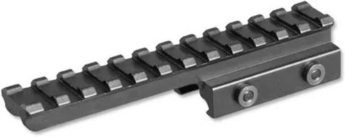 Vista 2 de Lion Gears BridgeMount 5" largo con 12 ranuras 0.75" perfil bajo montaje elevador delgado