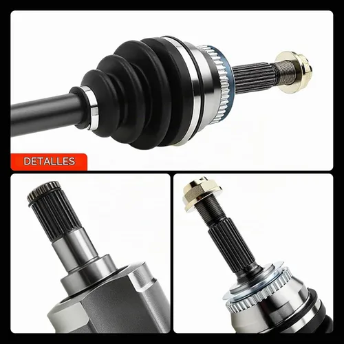 Vista 9 de A-Premium Conjunto de eje de transmisión compatible con Hyundai Elantra 2001-2006, Tiburon 2003-2008 y Kia Spectra 2004-2006, Spectra5 2005-2006, L4